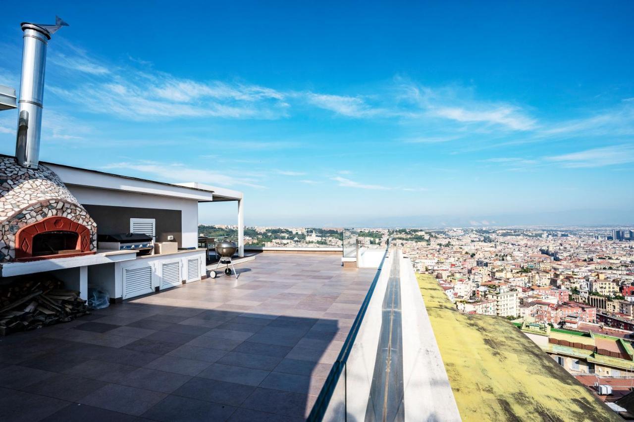 Terrazza Manu - Loft Suspended Over The City-Vomero Napoli Ngoại thất bức ảnh