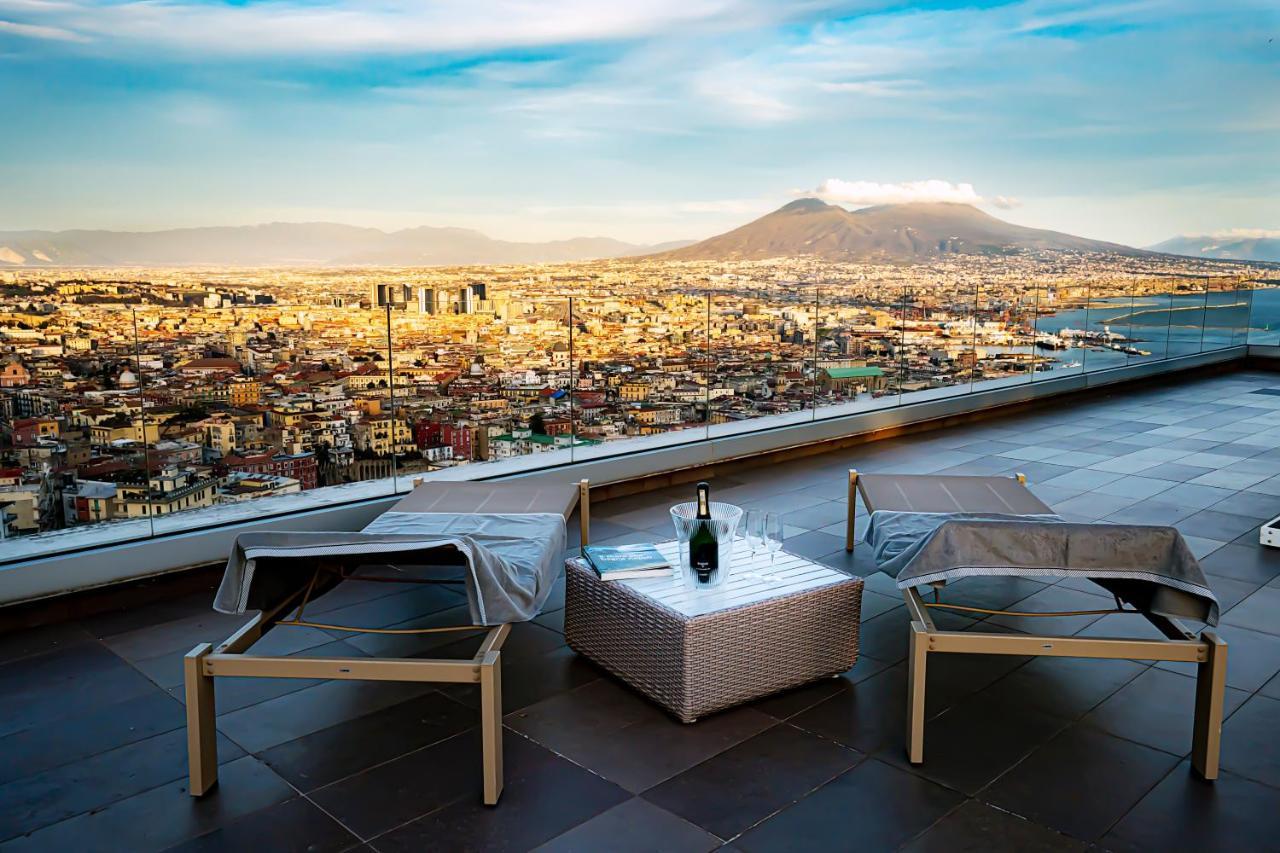 Terrazza Manu - Loft Suspended Over The City-Vomero Napoli Ngoại thất bức ảnh