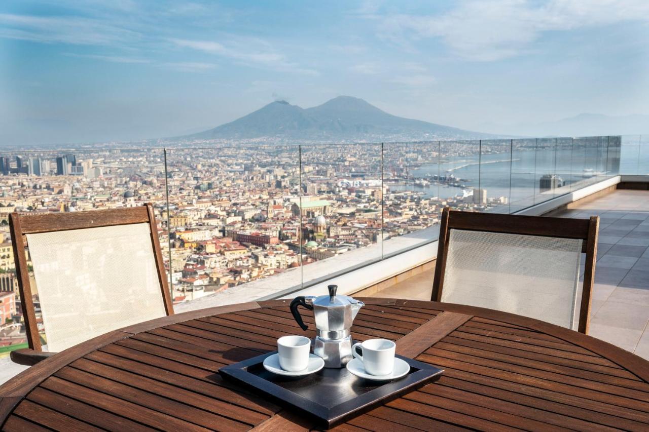 Terrazza Manu - Loft Suspended Over The City-Vomero Napoli Ngoại thất bức ảnh