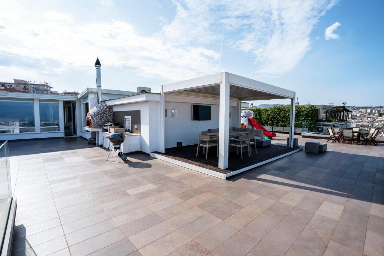 Terrazza Manu - Loft Suspended Over The City-Vomero Napoli Ngoại thất bức ảnh