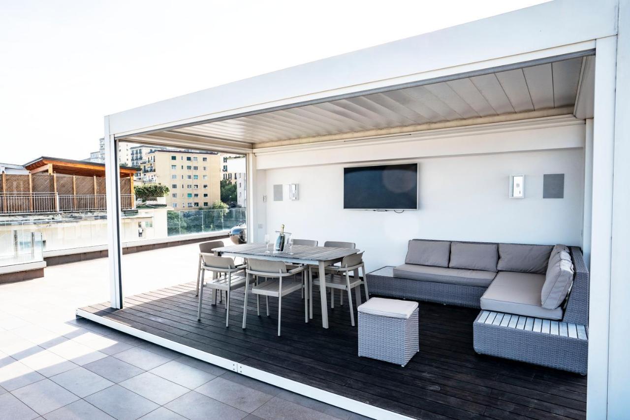 Terrazza Manu - Loft Suspended Over The City-Vomero Napoli Ngoại thất bức ảnh